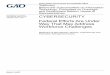 GAO-17-533T, CYBERSECURITY: Federal Efforts Are Under Way ... CYBERSECURITY Federal Efforts Are Under