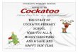 THE STAFF OF COCKATOO PRIMARY SCHOOL WISH YOU ALL A … · NO. 34 Friday December 22nd 2017 THE STAFF OF COCKATOO PRIMARY ... SCHOOL WISH YOU ALL A MERRY CHRISTMAS AND A SAFE AND
