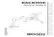 BACKHOE NUAL · Throughout this manual, references are made to right, left, forward and rearward directions. These are deter-mined from the backhoe operator seat position facing rearward