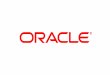  - Oracle · 10 10 How to Approach a Performance Issue 1. DEFINE the problem clearly 1. GATHER the right data to analyze the issue 1. Identify the ROOT