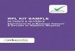 RPL KIT SAMPLE - Eduworks Resources...RPL KIT SAMPLE HLT42015 & HLT52015 CERTIFICATE IV IN MASSAGE THERAPY & DIPLOMA OF REMEDIAL MASSAGE RPL SELF-ASSESSMENT TOOL HLT42015/HLT52015