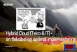 Hybrid Cloud (Telco & IT) - en fleksibel og optimal ......en fleksibel og optimal implementering June 6th, 2017. ... performance, robustness, security and visibility CloudBand Application
