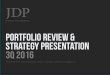 Portfolio review & strategy presentation 3Q 2016 · Portfolio review & strategy presentation 3Q 2016 Tel: (619) 890-9575 | 928 Fort Stockton Dr. |Suite 207 | San Diego, CA 92103 |