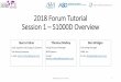 S1000D User Forum - Aerospace Industries Session 1 â€“S1000D Overview S1000D User Forum 2018 1 Sierra