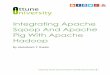 Integrating Apache Sqoop And Apache Pig With Apache Hadoop · 2020-01-07 · Integrating Apache Sqoop And Apache Pig With Apache Hadoop 3 6789 SecondaryNameNode 7057 TaskTracker If