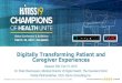 Digitally Transforming Patient and Caregiver Experiences · • Healthcare digital transformation in context • Cleveland Clinic’s Digital Health program overview • Developing