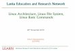 Lanka Education and Research Network Linux Architecture, Linux File System, Linux ... · 2016-12-02 · National Research and Education Network of Sri Lanka File System LEARN •