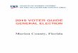 2016 VOTER GUIDE - League of Women Voter of The Villages ... · Business Developm ent, DataFlow/Alaska, Inc., Anchorage, AK; 1988 -1992 owner, Education Systems of Alaska and Jostens