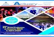 Actuary November 2019 Issue Vol. XI - Issue 11X(1)S... · 2019-11-07 · INDIA November 2019 Issue Vol. XI - Issue 11 Pages 28 20 st 21 Global Conference Theme: “Actuaries: Striving