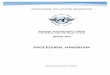 PROCEDURAL HANDBOOK - International Civil Aviation ... AFI/RASG-AFI Proced… · 1.1.4 The Procedural Handbook will be distributed to Members and Observers of the Group, the ICAO