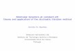 Molecular dynamics at constant pH: theory and application ... · theory and application of the stochastic titration method Ant´onio M. Baptista ... • Energetics of that protonation