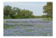 Williamson County Master Gardeners Spring 2016 Newslettertxmg.org/williamson/files/WCMG-NewsletterSpring2016Final.pdf · Edible Landscaping, Soil Restoration and Composting. € Discussions