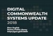 DIGITAL COMMONWEALTH SYSTEMS UPDATE 2018... · DIGITAL COMMONWEALTH SYSTEMS UPDATE 2018 Eben English Boston Public Library . ... DPLA pilot project mid/late 2018 BPL, Recollection