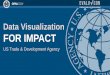 Data Visualization FOR IMPACT - OPM.gov · Data Visualization FOR IMPACT ... 2012 2013 2014 $4.5 B USTDA’s investments will help leverage over $4.5 billion in ... collaboration/sharing