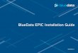 BlueData EPIC Installation Guide - Amazon S3 · 2 - Installing EPIC 2.1 - Downloading the EPIC Software The following EPIC installer types are available: • CentOS full-release: