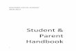 Student & Parent Handbook - K12 · 2020-05-07 · Student & Parent Handbook 4709 Dale-Curtin Drive McFarland, WI 53558 ... (WIVA) your family’s school for the 2016-2017 school year