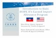 Introduction to Haiti HOPE IIHOPE II s Earned Import ’s ...otexa.trade.gov/Presentations/Haiti_HOPE_II_Webinar.pdf · • Qualifying apparel producers may submit requests to open