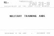 MILITARY TRAINING AIDS - BITS50).pdf · MILITARY TRAINING AIDS DEPARTMENT OF THE ARMY SEPTEMBER 1950. DEPARTMENT OF THE ARMY FIELD MANUAL FM 21-8 This manual supersedes FM 21-8, -14