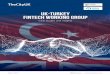 UK-TURKEY FINTECH WORKING GROUP · this UK-Turkey FinTech Working Group initiative in collaboration with TheCityUK, the ... in the world to start, grow and scale a FinTech company
