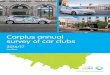 Carplus Annual Survey of Car Clubs 2016/17 · 2018-06-05 · Carplus Annual Survey of Car Clubs 2016/17 | Report April 2017 | ii Executive Summary The Carplus Annual Survey 2016/17