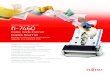 FUJITSU Document Scanner fi-7460 · Fujitsu fi-7460 scanners have everything needed to scan out of the box or to integrate with hundreds of software applications. • PaperStream