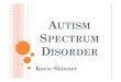 AUTISM SPECTRUM DISORDER - Sevenoaks District · Autism Asperger Syndrome. ASD PDD PDD-NOS A-Typical Autism Autistic Regression (Social Communication Difficulties). CO-MORBIDITY ISSUES