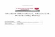 Student Attendance, Absence & Punctuality Policy · hold Student Attendance Meetings (SAMs) in the event of attendance concerns. In the event of student’s attendance falling below