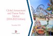 Global Amusement and Theme Parks Market (2018-2022 Edition)€¦ · Global theme park market has increased at a significant CAGR during the years 2013-2017 and projections are made