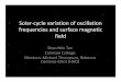Solar-cycle variation of oscillation frequencies and ...lasp.colorado.edu/media/education/reu/2011/docs/slides/tan_slides.pdf · Solar-cycle variation of oscillation frequencies and