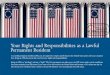 Your Rights and Responsibilities as a Lawful Permanent ...1129-guide.pdf · Your Rights and Responsibilities What you do now as an LPR can affect your ability to become a U.S. citizen