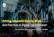 Putting Industrial Data to Work - BIA | Homepage€¦ · Analytics drive optimization Use data to Optimize assets, operations, and processes to reduce waste and improve results Make