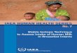 IAEA HumAn HEAltH SErIES · Stable Isotope Technique to Assess Intake of Human Milk in Breastfed Infants IAEA HumAn HEAltH SErIES no. 7 IAEA HumAn HEAltH SErIES no. 7 Stable Isotope
