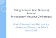 Rising Interest (and Tempers) Around Inclusionary Housing ... · Lincoln Institute of Land Policy 956 Grant Place Boulder, CO 80302 303-247-0245 ppollock@lincolninst.edu Website: