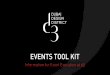 Information for Event Execution at d3 - Dubai Design District · Event organizer to send valid trade license copy of the Caterer to d3 Events Team Caterer to carry the Original DM