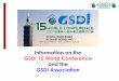 Information on the GSDI 15 World Conference and the GSDI ...gsdiassociation.org/images/gsdi15_news/GSDI_15_and...GSDI is involved in Spatial Data Infrastructure capacity building activities,
