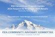 PDX Concessions Program Update 2016 Request for Proposals … CAC Concessions RFP... · 2016-02-01 · PDX Concessions Program Update . 2016 Request for Proposals (RFP) Results 