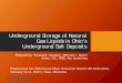 Underground Storage of Natural Gas Liquids in Ohio’s ... III - Tomastik.pdf• Storage of NGLs in Ohio in mined out hard rock or salt-solution caverns are not currently regulated