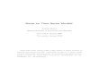 Notes on Time Series Models1 - Athens University of Economics … · 2016-02-08 · Notes on Time Series Models1 Antonis Demos Athens University of Economics and Business First version
