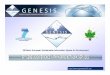 GENESIS NS Experience - INSPIRE · on Service Oriented Architecture : Eases the discovery and access to data and processing services through the Web (Portal, Geo Data visualisation