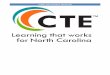 CAREER AND TECHNICAL EDUCATION - Schoolwires · 2019-02-14 · CAREER AND TECHNICAL EDUCATION Agriculture, Food, and Natural Resources Career Cluster (AFNR) To be a CTE Concentrator,