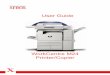 WorkCentre M24 User Guide - Xeroxdownload.support.xerox.com/.../WCM24_User_Guide_en.pdf · User Guide (Copier) 1-1 Getting to Know Your Copier 1-1 Control Panel 1-4 ... Black & High