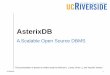 CS014 Introduction to Data Structures and Algorithmseldawy/18FCS226/slides/CS226-11-28-Aster... · 2018-11-30 · Couchbase Data Platform Service-Centric Clustered Data System 