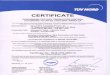 TUI/NORD - Venus Wires › wp-content › uploads › 2018 › ... · TUI/NORD CERTIFICATE OF FACTORY PRODUCTION CONTROL ACCORDING TO DIN EN 10088-5:2009, APPENDTXZA The certification