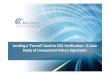Lending a ‘Formal’ hand to CDC Verification : A Case Study ... · The use of automatic formal CDC verification in a case-study involving a common synchronization scheme revealed
