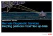 ABB Marine Services – 27 Sep 2013 Remote Diagnostic Services … · 2017-09-15 · ABB Marine Services – 27 Sep 2013 . We undestand the value of money and time . ... Not only