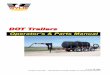 DOT Trailers · For trailers with living quarters installed, the weight of water and propane also need to be considered. The weight of fully filled propane containers is considered