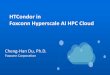 HTCondor in Foxconn Hyperscale AI HPC Cloud · job scheduling HPC Containers. Singularity. DCMS SOFA. Private Cloud. Bare Metal. Public Cloud VM Baremetal Job Scheduler SaaS App