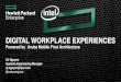 DIGITAL WORKPLACE EXPERIENCES€¦ · DIGITAL WORKPLACE EXPERIENCES Powered by Aruba Mobile First Architecture OJ Nguyen Systems Engineering Manager oj.nguyen@hpe.com @networksjuice