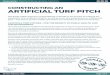 CONSTRUCTING AN ARTIFICIAL TURF PITCH · Page 2 of 6 GENAN INSIDE CONSTRUCTING AN ARTIFICIAL TURF PITCH Vo F 22 GENAN • is a Danish company, which is world leader in the recycling