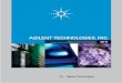 Agilent technologieS, inc. · 2019-06-21 · industrial, aerospace and defense, ... improving Agilent’s cost of sales, particularly in our chemical analysis and life sciences businesses